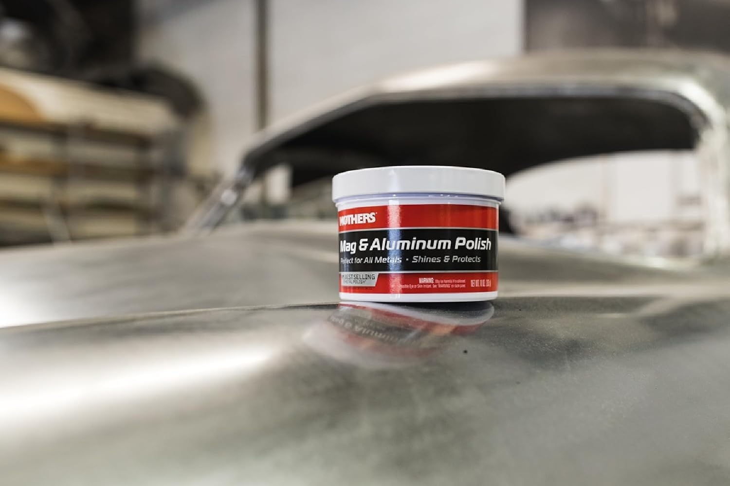 Amazon | マザーズ(Mothers) マグ&アルミポリッシュ10oz=282g 金属磨き